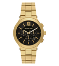 Michael Kors Quartz Black Dial Analog Stainless Steel Men's Watch, MK9220