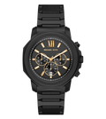 Michael Kors Quartz Black Dial Chronograph Stainless Steel Men's Watch, MK9252