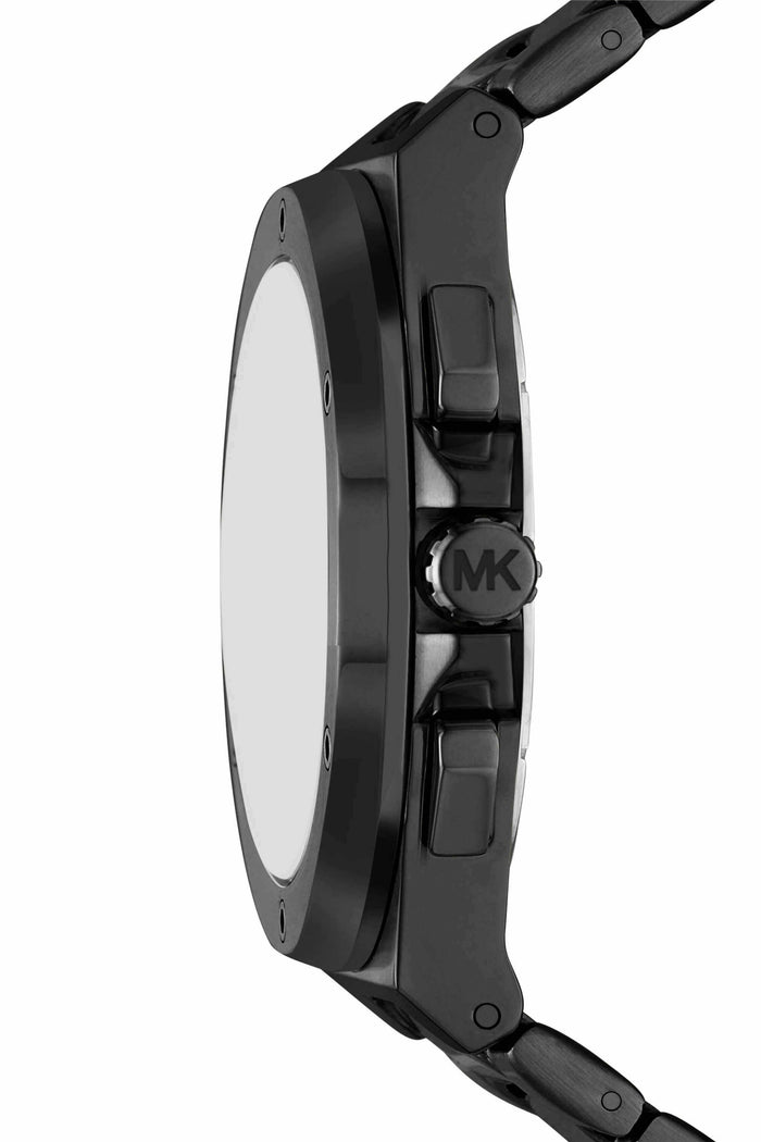 Michael Kors Quartz Black Dial Chronograph Stainless Steel Men's Watch, MKO1234
