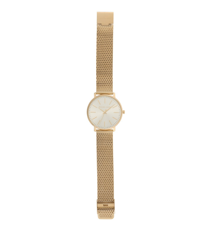 Michael Kors Quartz Gold Dial Analog Stainless Steel Women's Watch, MK4339