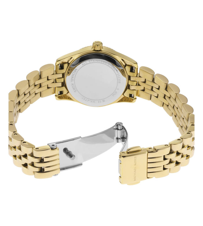 Michael Kors Quartz Gold Dial Analog Stainless Steel Women's Watch, MK4741