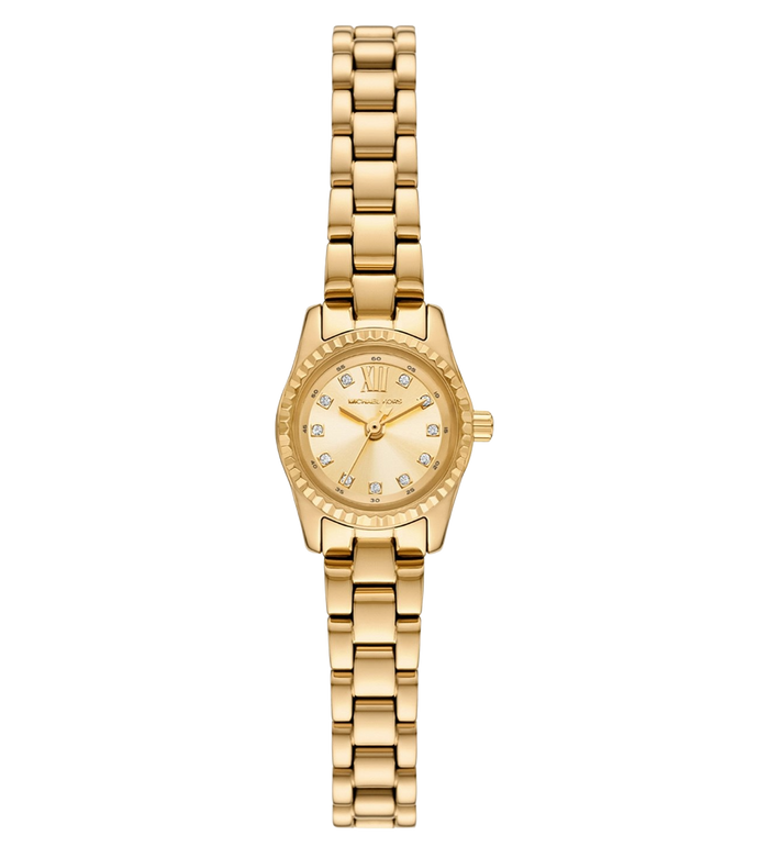 Michael Kors Quartz Gold Dial Analog Stainless Steel Women's Watch, MK4862