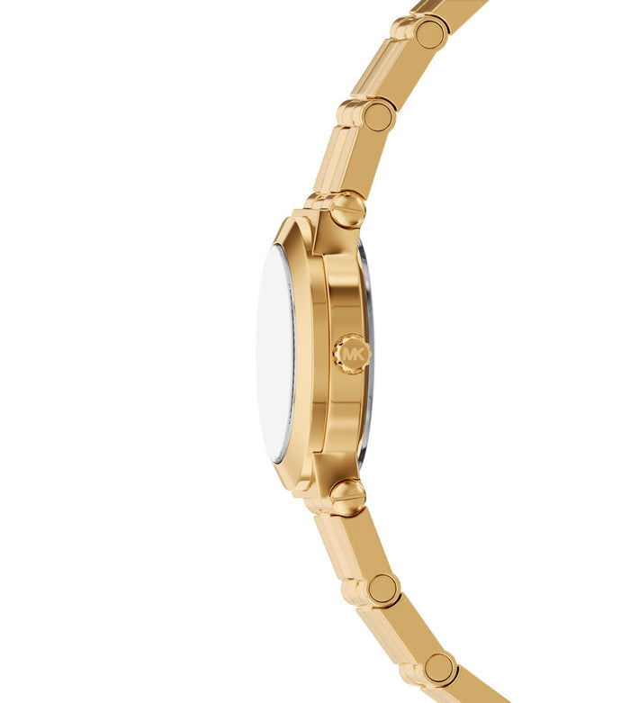 Michael Kors Quartz Mother Of Pearl Dial Analog Stainless Steel Women's Watch, MK7567