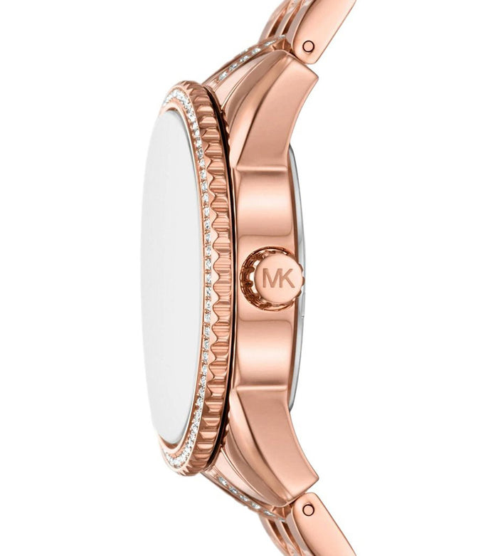 Michael Kors Quartz Pink Dial Analog Stainless Steel Women's Watch, MK7541