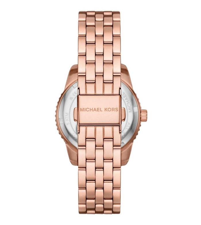 Michael Kors Quartz Pink Dial Analog Stainless Steel Women's Watch, MK7541