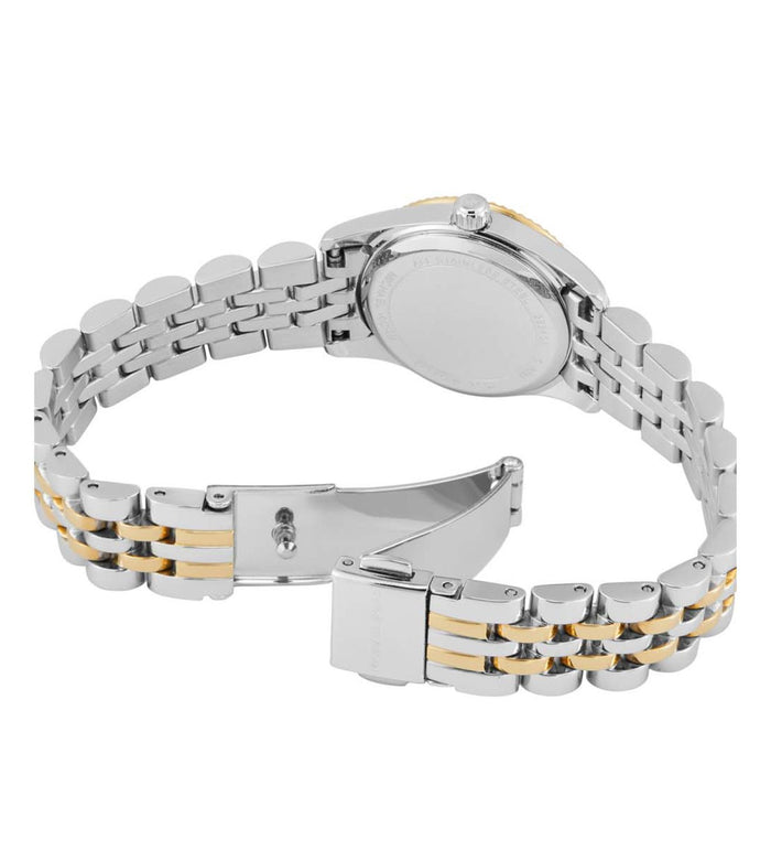 Michael Kors Quartz Silver Dial Analog Stainless Steel Women's Watch, MK4815SET