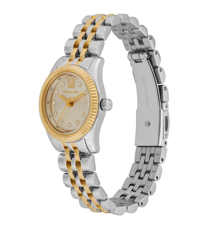 Michael Kors Quartz Silver Dial Analog Stainless Steel Women's Watch, MK4815SET