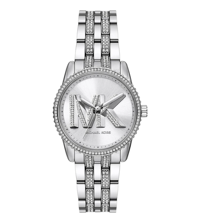 Michael Kors Quartz Silver Dial Analog Stainless Steel Women's Watch, MK7542