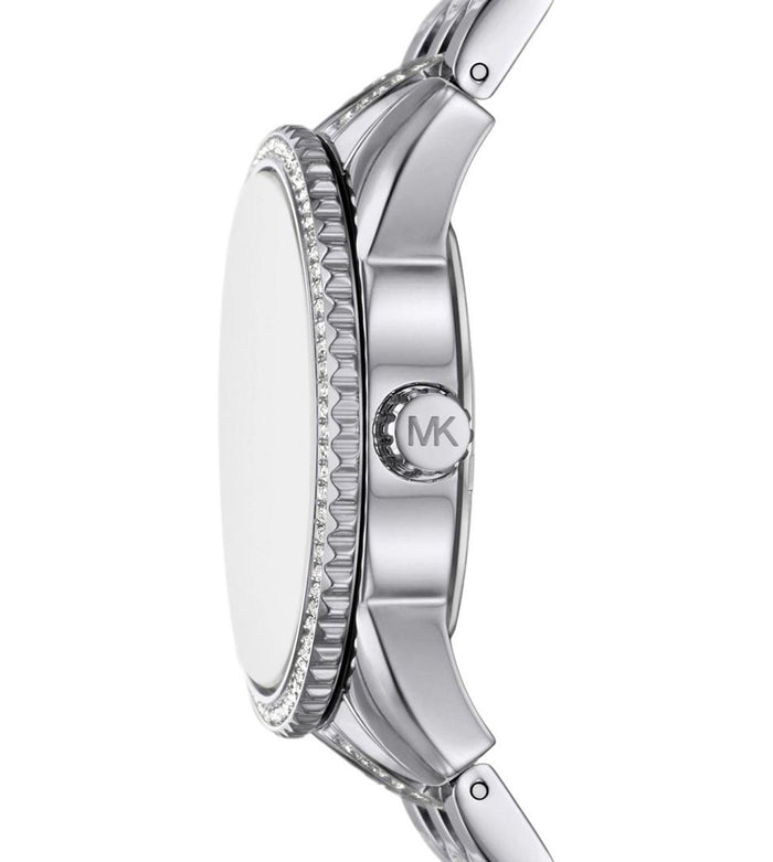 Michael Kors Quartz Silver Dial Analog Stainless Steel Women's Watch, MK7542