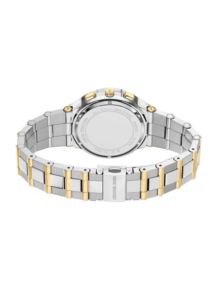 Michael Kors Quartz Silver Dial Chronograph Stainless Steel Women's Watch, MK7605