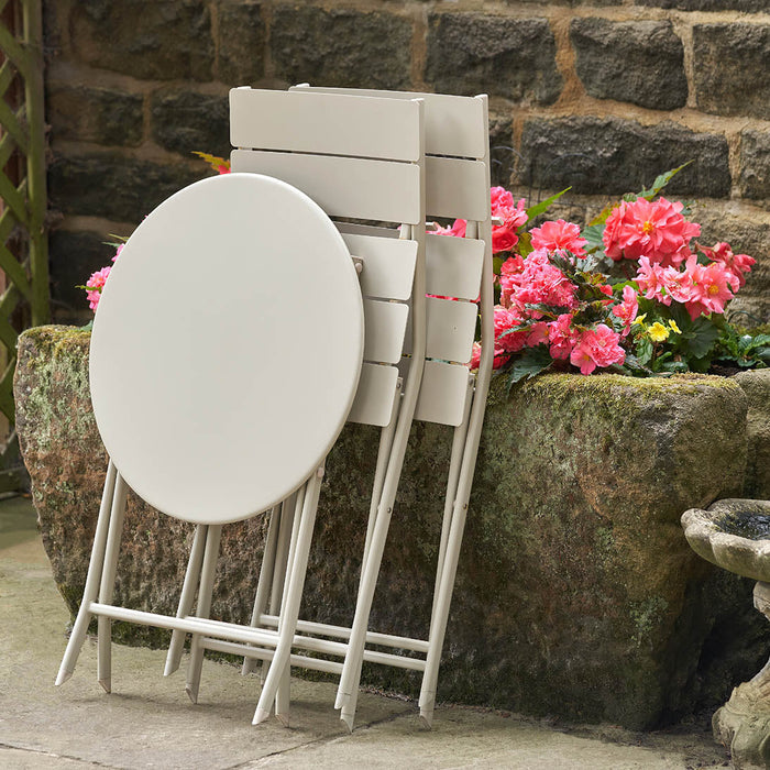 Rapallo Putty Outdoor Bistro Set