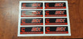 Reproduction CUMMINS ISX Epoxy 'domed' decal