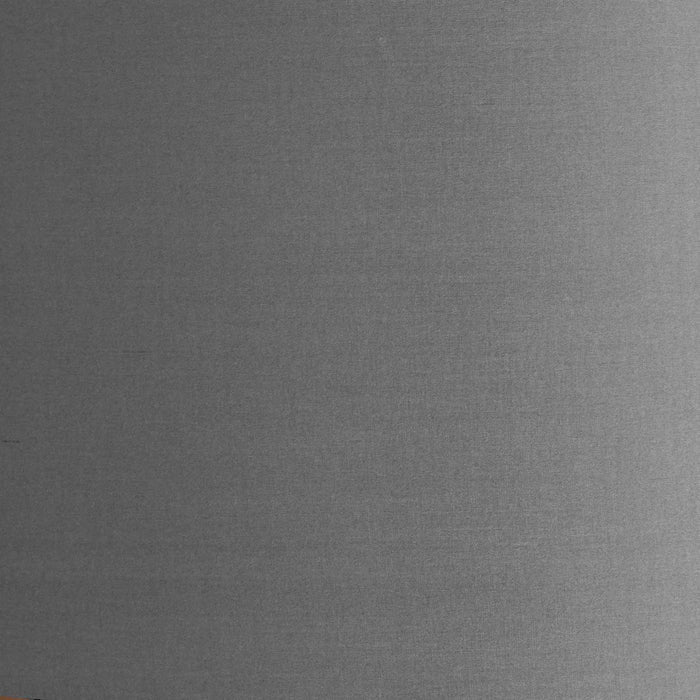 Sadie Steel Grey Poly Cotton Oval Shade
