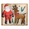 Santa & Reindeer Christmas Cookie Cutters