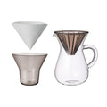 SCS coffee carafe set 4cups plastic