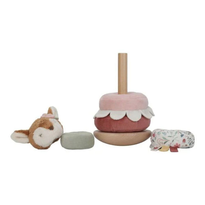 Soft Little Deer Rocking Ring Stacker - Fairy Garden