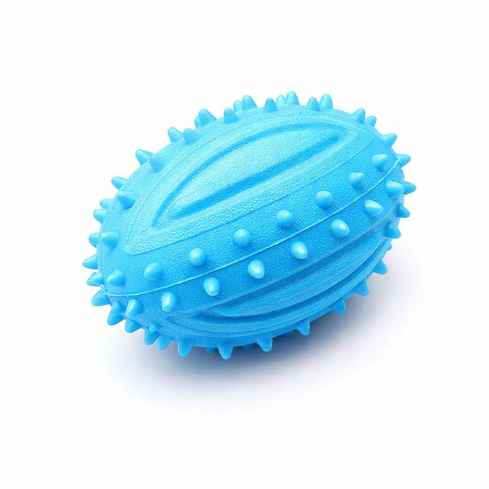 Squeaky Rugby Shaped Ball Toy for Dogs — main