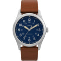 Timex Expedition Field Post Mechanical 38mm Eco-Friendly Leather Strap Men's Watch, TW2V00700X6
