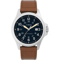 Timex Expedition Field Post Solar 41mm Eco-Friendly Leather Strap Men's Watch, TW2V03600X6