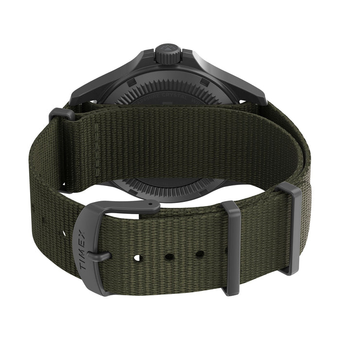Timex Expedition Field Post Solar 41mm Recycled Fabric Strap Men's Watch, TW2V03700X6