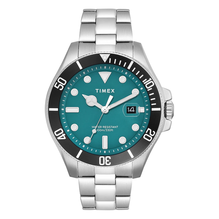 Timex Harborside Coast 43mm Stainless Steel Bracelet Men's Watch, TWEG27003