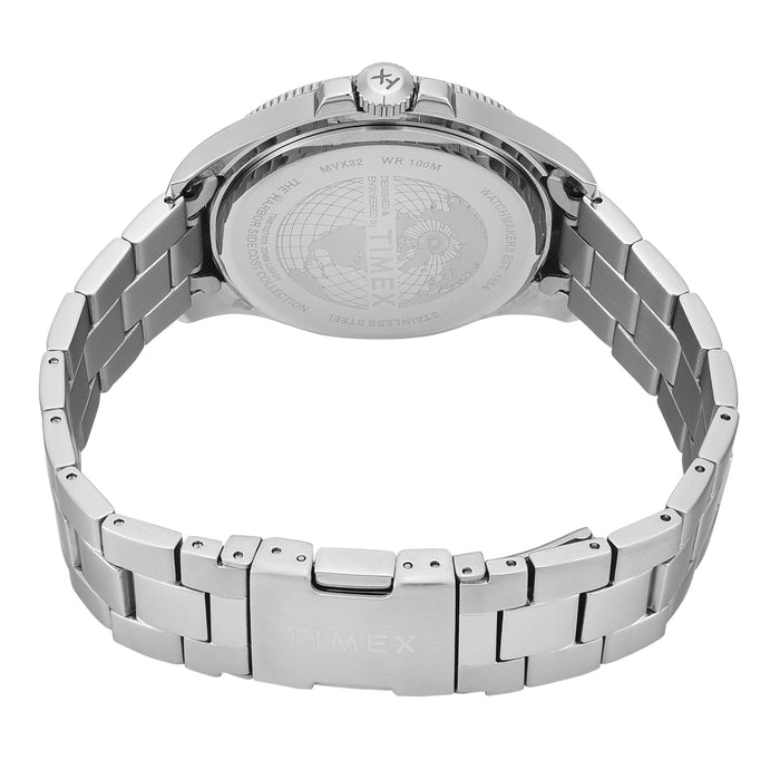 Timex Harborside Coast 43mm Stainless Steel Bracelet Men's Watch, TWEG27003
