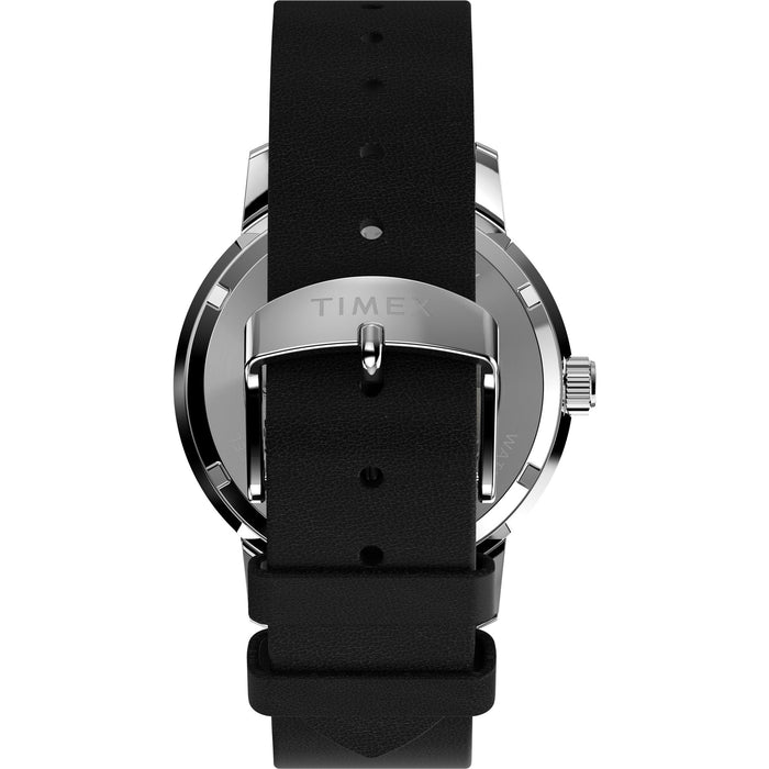 Timex Marlin Automatic 40mm Leather Strap Men's Watch, TW2W93100UJ