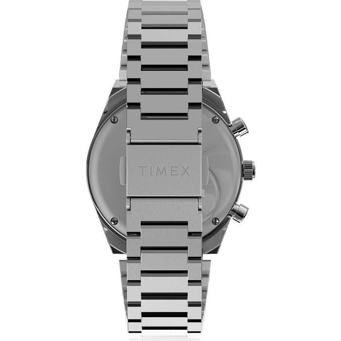 Timex Q-Timex Falcon Eye Chronograph 40mm Stainless Steel Bracelet Men's Watch, TW2W33600UJ