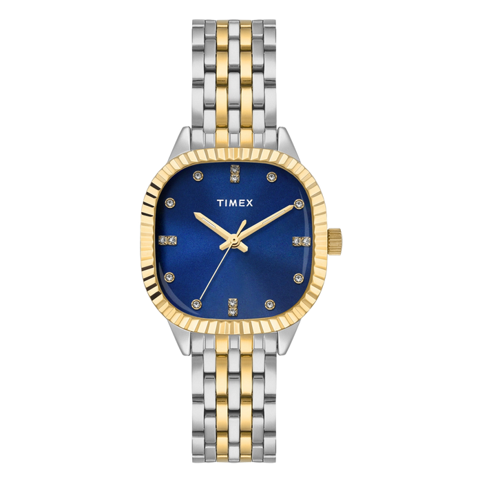 Timex Square 29mm Blue Dial Analog Women's Watch, TWEL27301
