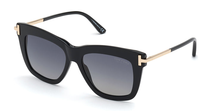 Tom Ford Dasha TF822 Black/Grey Polarised #colour_black-grey-polarised