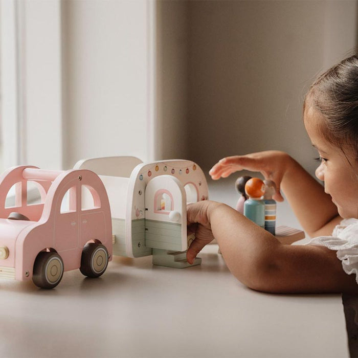 Toy Car With Caravan