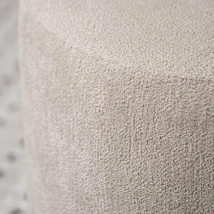 Valero Taupe Teddy Fabric Accent Chair