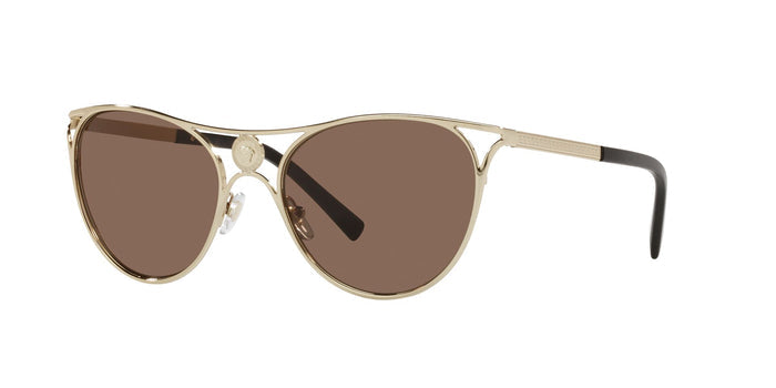 Versace VE2237 Pale Gold/Dark Brown #colour_pale-gold-dark-brown