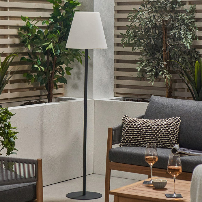 Ruma Grey Metal outdoor Floor Lamp | Outdoor | Rūma