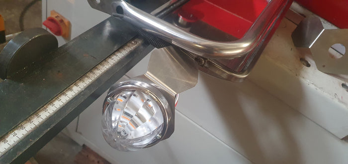 Watermelon light mirror bracket angled (Geometric & Round)
