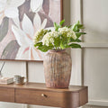 White Hydrangea Faux Flower Bunch