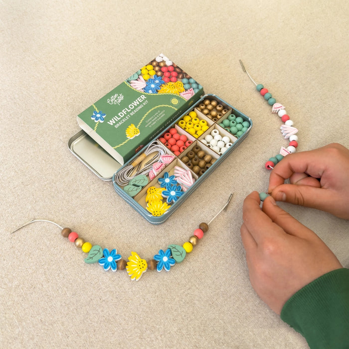 Wildflower Bracelet Bead Kit Tin