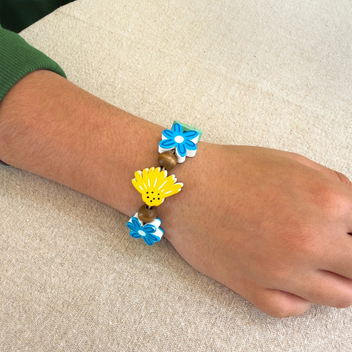 Wildflower Bracelet Bead Kit Tin