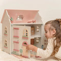 Wooden Dollhouse - Medium