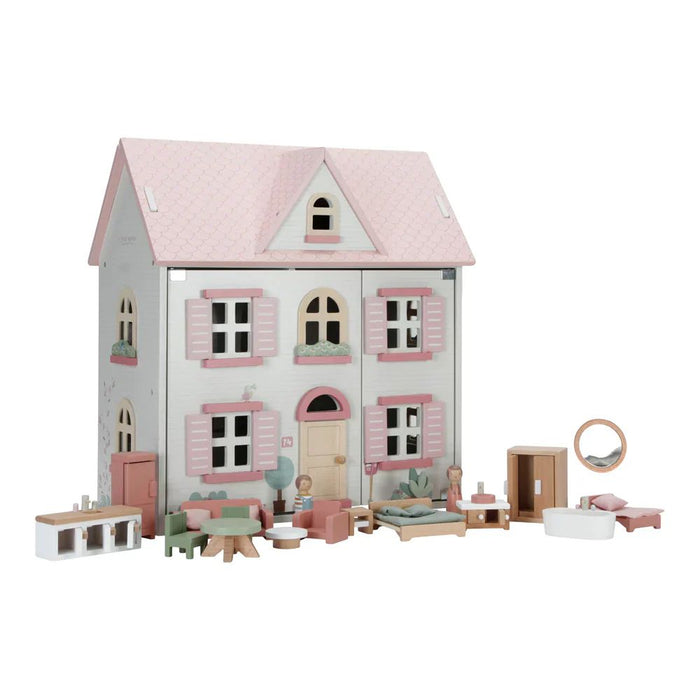 Wooden Dollhouse - Medium