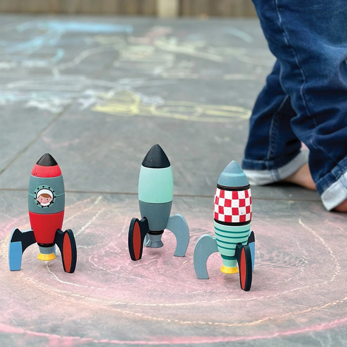 Wooden Rocket Construction