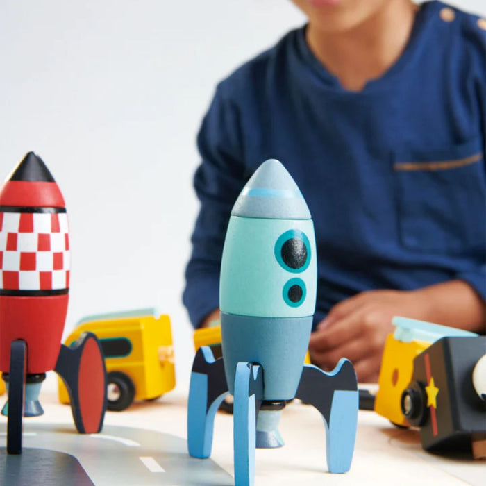 Wooden Rocket Construction