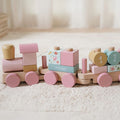 Wooden Stacking Train - Fairy Garden
