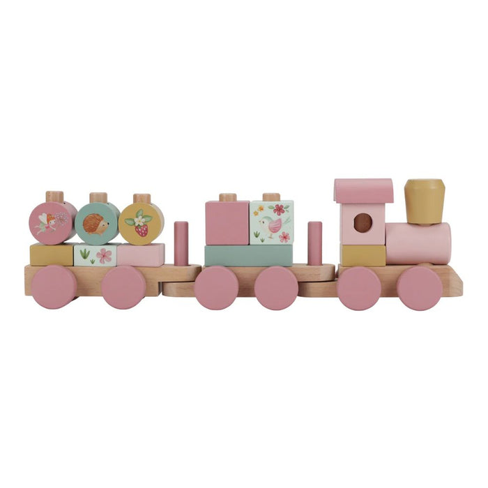 Wooden Stacking Train - Fairy Garden
