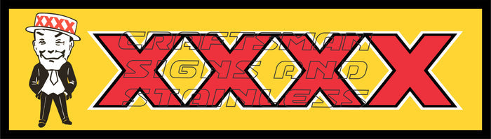 XXXX JOHNIE FOUREX Bar Mat 3
