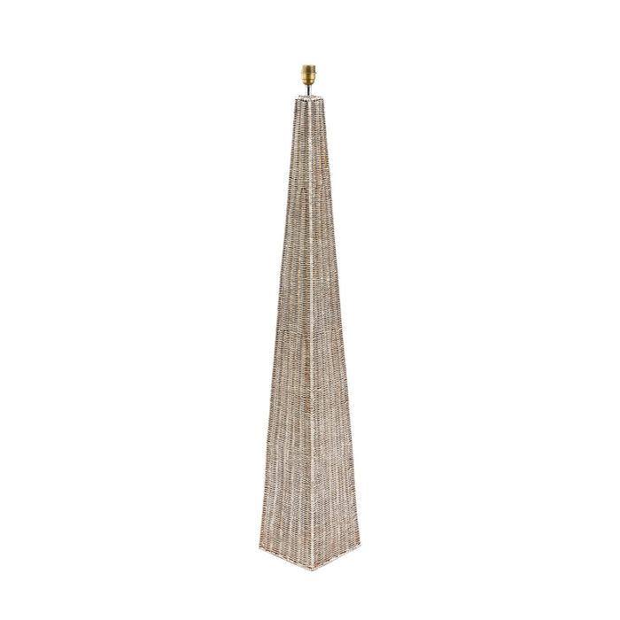 Ruma Rattan Pyramid Floor Lamp | Lighting | Rūma